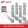 Professional High Speed Steel End Mills