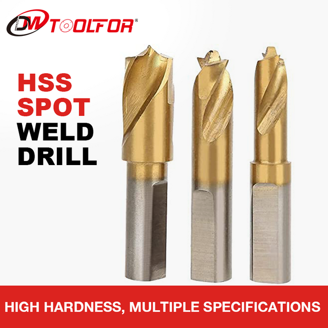 Profession Factory HSS M35 Cobalt Spot Weld Drill Bits