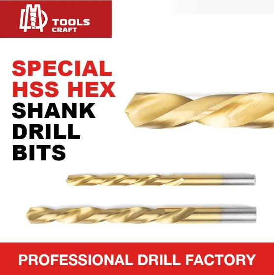 HSS Fully Ground Amber Finish Double Ended Drill Bits