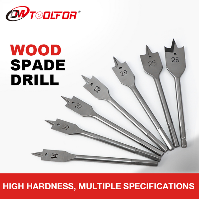 High Carbon Steel Wood Spade Drill Bits