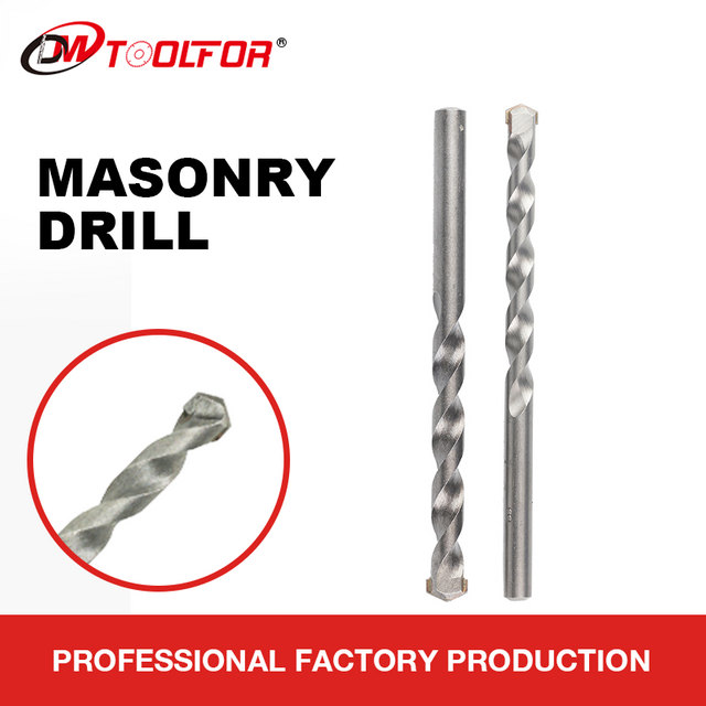 Colored Multifunction Construction Drill Bits for Masonry