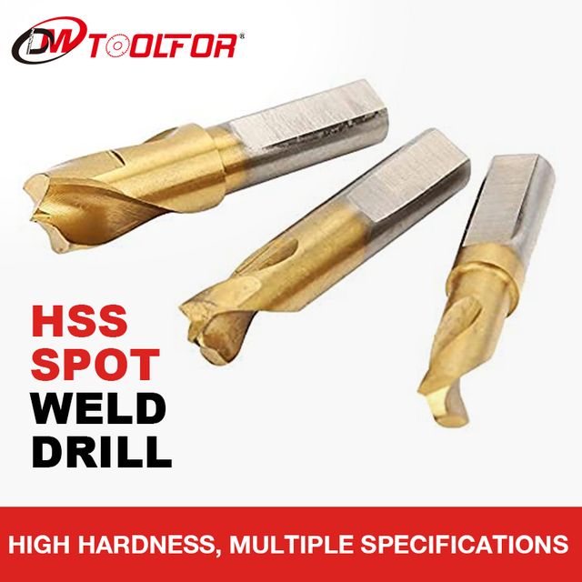 M35 HSS Cobalt Spot Weld Drill Bits Cutting Accessories for Separate Spot Welded Panels