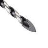 Straight Tip Black & White Glass & Tile Drill Bits Masonry Drilling Tool Accessories