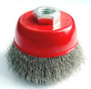 Crimped Cup Wire Brush for Polishing