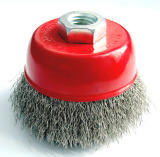 Crimped Cup Wire Brush for Polishing