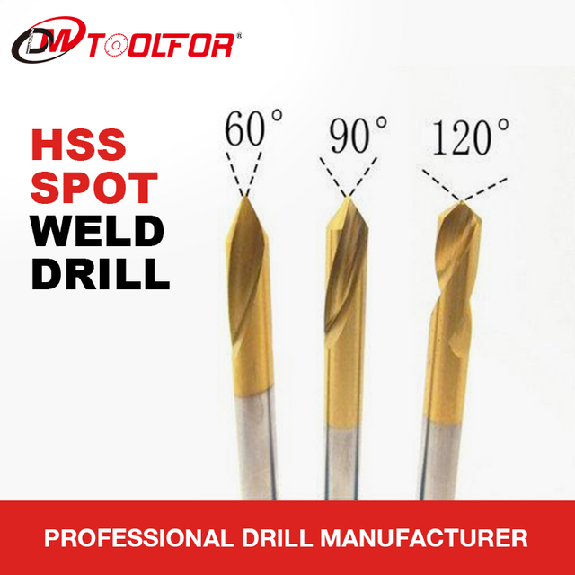Tungsten Carbide Spot Weld Drills Bits for Metal Spotle