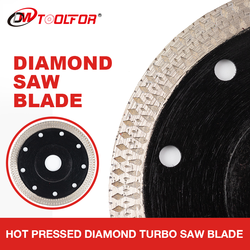 Hot pressed diamond turbosaw, diamond cutting saw blade