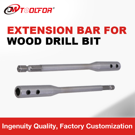150mm Wood Flat Drill Bits Extension Bar