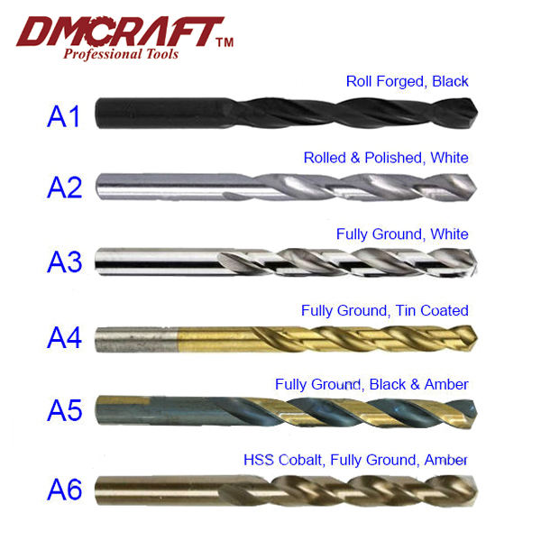 High Quality 0.8mm Hss Extra Long Straight Shank Rolling Forged Twist Drill Bits