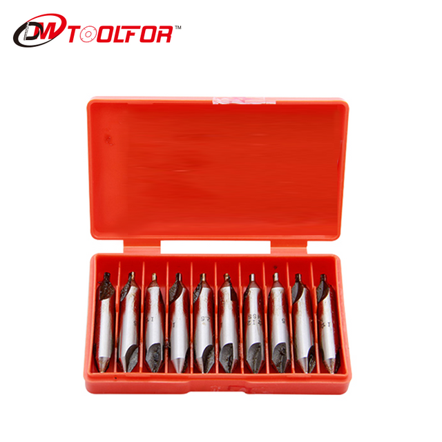 Dmtoolsfor Bright Finish HSS Carbide Center Point Drill