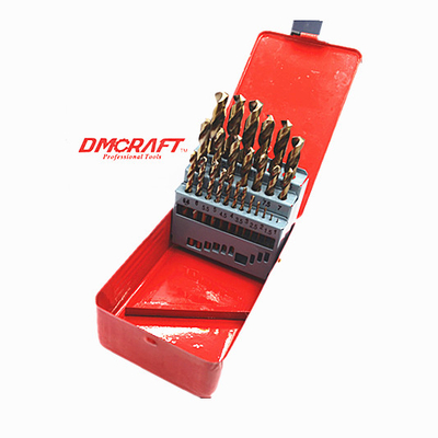 Hss Fully Ground Cobalt Straight Shank Twist Drill Bits