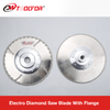 High Quality Electro Diamond Saw Blade With Flange