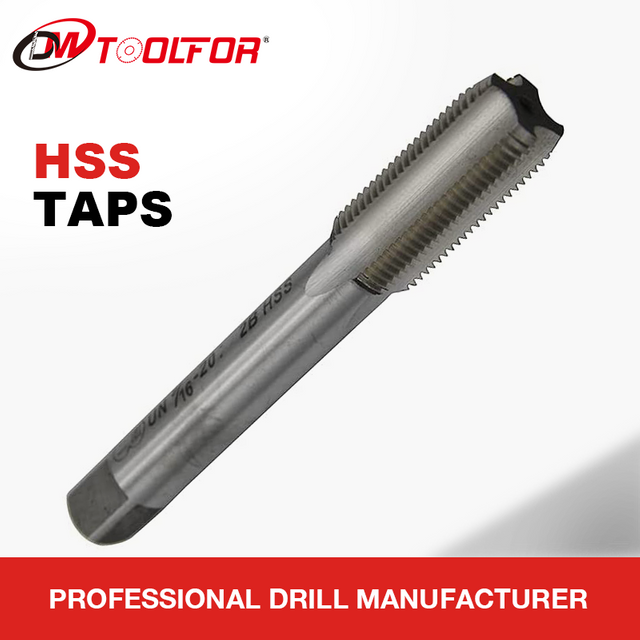 DIN371 Spiral Pointed HSS Thread Taps HSS Taps And Dies