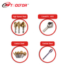 High Quality DIN335C 90 Degree 3 Flutes Hss COUNTERSINK DRILL Countersink Wood Drill Bit Set