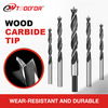 DMtools Hex Shank Screw Point Wood Auger Drill Bits for Wood Beam Drilling Brocas Para Perforar Pozos