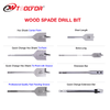 China Professional High Speed Wood Spade Drill